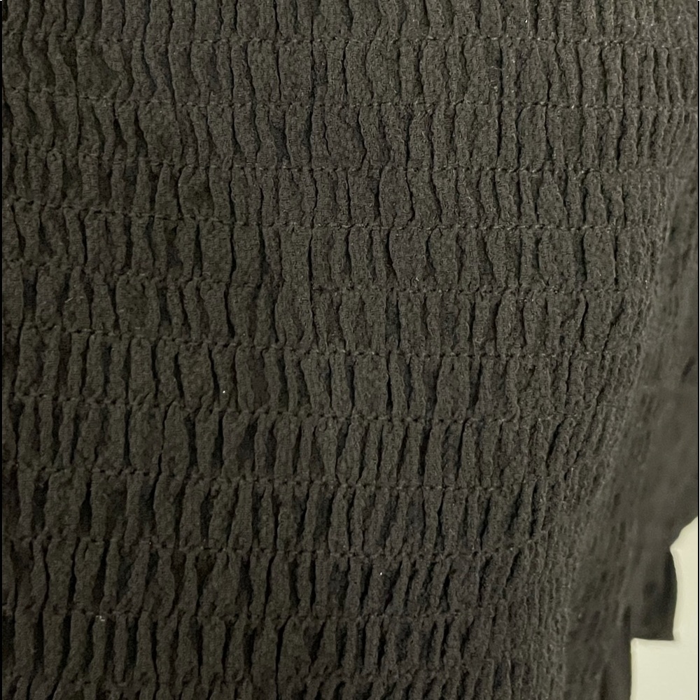 Black Ruffled Tank - Picture 5 of 5